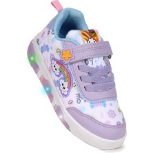 Kiko Kids Bulut Cırtlı Işıklı Kız Çocuk Günlük Spor Ayakkabı