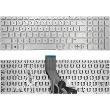Notespare Hp Uyumlu 250 G6 (2LB38ES) I5 7200U Klavye Tr Gümüş Gri