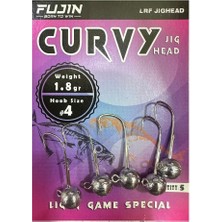 Fujin Curvy Jig Head Zoka 4 No 1.8gr (5 Adet)