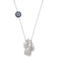 Katre46 925 Ayar Gümüş Kadın Gümüş Kolye