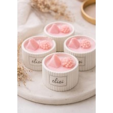 El Yapımı Dekoratif Soya Mum- Seramik Kapta Japon Kiraz Çiçeği Kokulu Mum