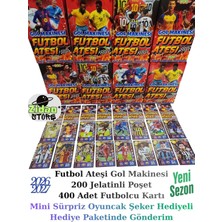 Emrah Gültekin Futbol Ateşi Golden League Legends (200 Jelatin 400 Kart) 2025-2026 Son Transfer Futbolcular Oyun Kağıtları