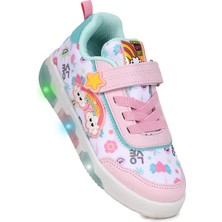 Kiko Kids Bulut Cırtlı Işıklı Kız Çocuk Günlük Spor Ayakkabı