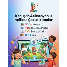 Ingilizce Öğreten Konuşan Çocuk Kitapları 500+ Içerik – 12 Ay Sınırsız Dijital Erişim
