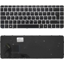 Notespare Hp Uyumlu Elitebook 840 G3 (1AG24EC), 840 G3 (1AG31EC) Klavye Tr Siyah