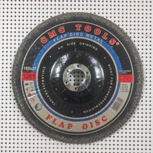 Cmc Tools Flap Dısk Zımpara Metal Zımpara 180 mm x 22 mm 120 Kum Kod: CMC4144