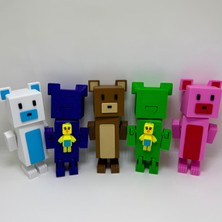 Va Hobi 3D 5'li Dev Baaren Seti - Super Bear Adventure Figürü