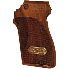 Fransız 10 Lusu Açık Unıque Ahşap Kabze