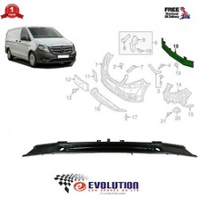 TŞT Mercedes Vito Ön Tampon Demiri 14  (Oem No:  A4476200630)