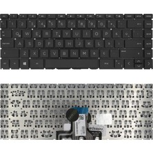 Notespare Hp Uyumlu 14S-DQ0002NT (7WH89EA), 14S-DQ2000NT (4G6E2EA) Klavye Tr Siyah