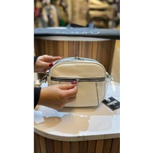 Sanmorris Kadın Suni Deri Ayarlanabilir Küçük Boy Çapraz Askılı 4 Gözlü Omuz ve Çapraz Çanta