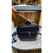 Sanmorris Kadın Suni Deri Ayarlanabilir Küçük Boy Çapraz Askılı 4 Gözlü Omuz ve Çapraz Çanta