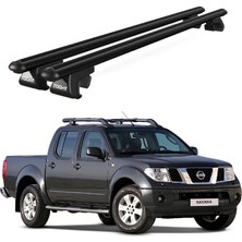 Today Auto Venüs Nissan Navara (2005-2014) Uyumlu Siyah Ara Atkı Port Bagaj Tavan Barı
