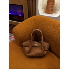 Mini Pei Süet Çanta