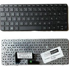 Notespare Hp ile Uyumlu Mini 210-2200, 210-2300, 210-3000, 210-4000 Notebook Klavye Siyah Tr