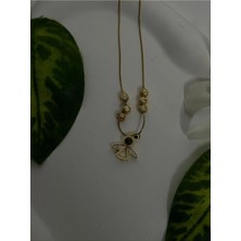 Her Dil De Seni Seviyorum Yazan Melekli Çelik Kolye