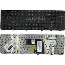 Notespare Hp ile Uyumlu Pavilion DV6-7100ET, DV6-7100ST, DV6-7110ET, DV6-7110ST Notebook Klavye Siyah Tr