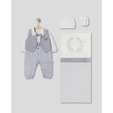 Armalı Erkek Bebek 4'lü Hastane Çıkışı Hediyelik