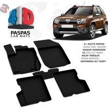 Dacia Duster 1 Ferrous 4d Havuzlu Kauçuk Paspas 2013