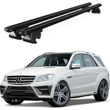Today Auto Venüs Mercedes-Benz ml (2011-2015) Uyumlu Siyah Ara Atkı Port Bagaj Tavan Barı