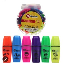 Fixpoint Mini Fosforlu Kalem 6 Adet