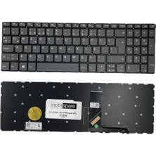 Notespare Lenovo Uyumlu Ideapad 330-15IGM 81D1009TTX Klavye Tr Power Tuşlu Füme
