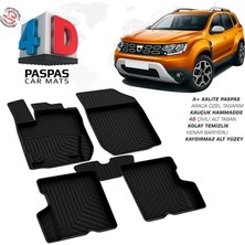 Dacia Duster 2 Ferrous 4d Havuzlu Kauçuk Paspas 2020
