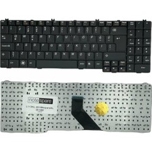 Notespare Lenovo ile Uyumlu G550AX, G550M, G550S, G555, G555A, G555AX Notebook Klavye Siyah Tr