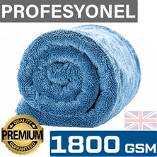 Jo Moyner Mikrofiber Oto Kurulama Havlusu Araç Kurulama Bezi Araba Temizlik Havlusu 1800 Gsm 50X80 cm