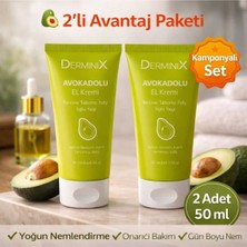 Derminix Avokadolu El Kremi 2'li 50 ml – Yoğun Nemlendirici Avantajlı Set