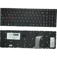 Notespare Lenovo Uyumlu Flex 3-1570, Flex 3-1580 Klavye Tr Işıklı Siyah