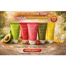 Derminix El Kremi Seti 5'li 50 ml – Avokado, Çilek, Kuşburnu, Zeytinyağı, Limon Yoğun Nem