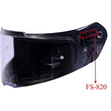 Sway FS-820 Kask Vizörü Şeffaf (Vizör Numarası Vizörünüzün Yan Tarafında Yazmaktadır)