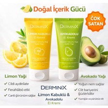 Derminix El Kremi 2'li Set 50 ml – Limon Kabuklu & Avokadolu Yoğun Nemlendirici