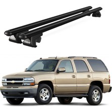 Today Auto Venüs Chevrolet Tahoe (2000-2006) Uyumlu Siyah Ara Atkı Port Bagaj Tavan Barı
