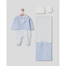 Gofreli Erkek Bebek 4'lü Hastane Çıkışı Hediyelik