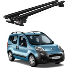 Today Auto Venüs Citroen Nemo (2007-2017) Uyumlu Siyah Ara Atkı Port Bagaj Tavan Barı