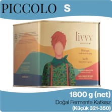 Livvy PICCOLO Gemlik Küçük (S) Taneli Siyah Zeytin 1800 g - Doğal Fermente Katkısız
