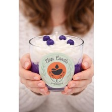 El Yapımı Doğal Soya Mum- Lavanta Kokulu-Ev Dekorasyon- Dekoratif- Hediyelik