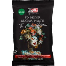 FO Koyu Yeşil Fodekor Kaplama, Dekor ve Çiçek Yapımı için Şeker Hamuru 1 kg