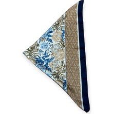 Nish&Chic Desenli Saten Fular