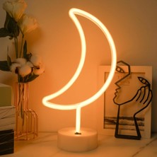 Ethab Ticaret Ay Neon LED Lamba