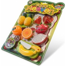 Pasifik Toys YF827A-1/797A Oyuncak Kesme Meyve Seti- Psf