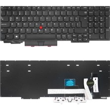 Notespare Lenovo Uyumlu Thinkpad E15 Gen 3 20YG009YTX, E15 Gen 3 20YG00A0TX Klavye Tr Siyah