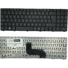 Notespare Packard Bell ile Uyumlu PK1307C1A00, PK1307C1A22 Notebook Klavye Siyah Tr