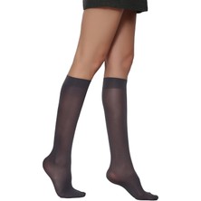 Daymod 3 Çift Mikro 50 Den Orta Kalın-Mat Yumuşak Dizaltı Pantalon Çorabı