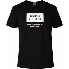 Trender O Yaka  Erkek T-Shirt Classic Aesthetıc