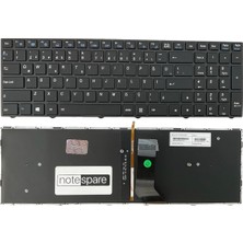 Notespare Monster Uyumlu CVM15F26TQJ4309 Klavye Tr Işıklı - Beyaz Aydınlatma