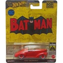 Hot Wheels Pop Culture First Batmobile Model Araba