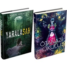 Ephesus Yayınları Yaralasar 2 Ciltli ve Ötanazi Okulu 2 Ciltli (Maral Atmaca) 2li Set